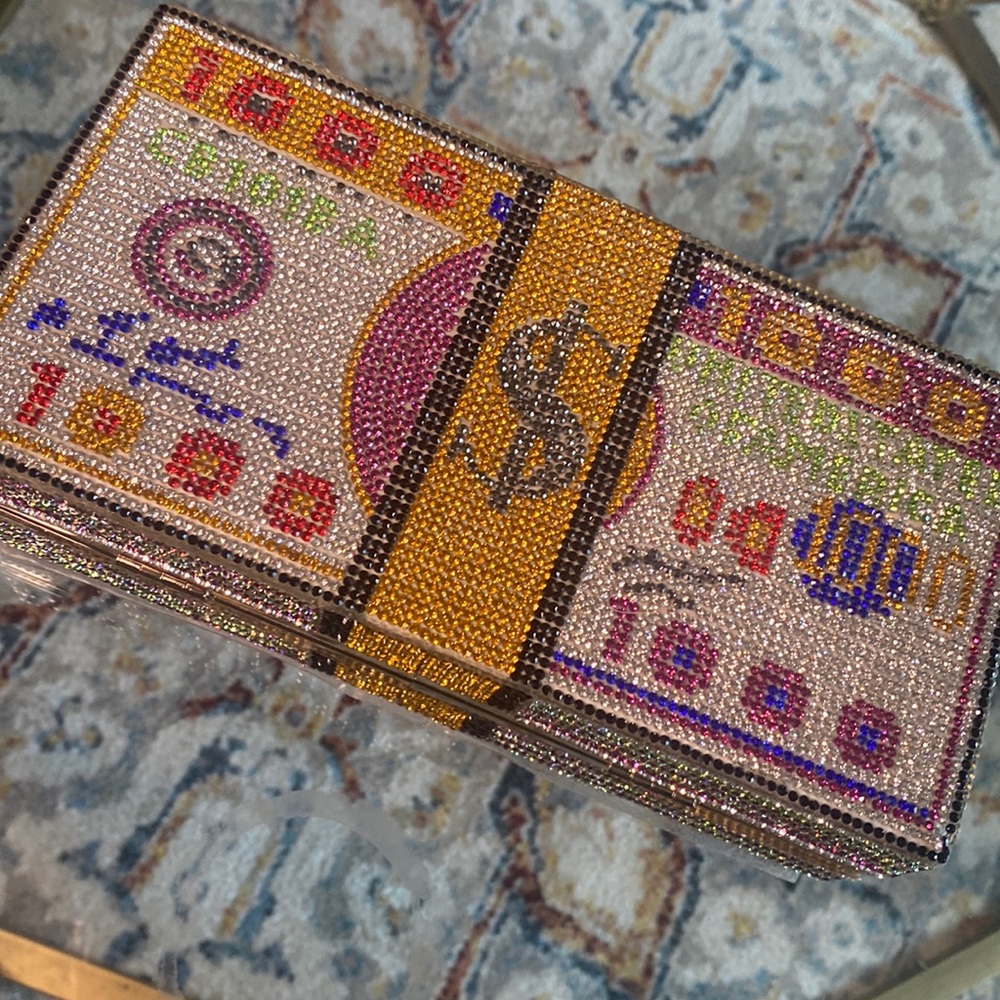 Multicolor money bag